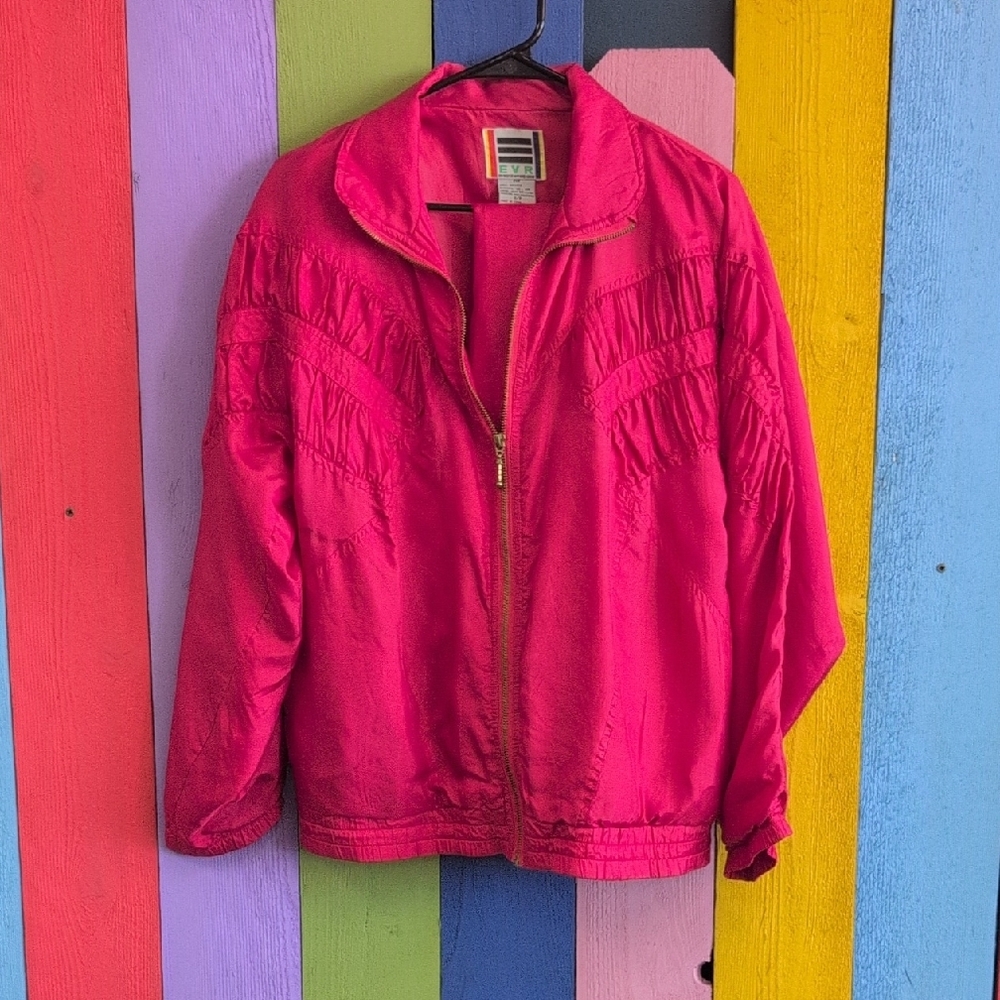 Vintage Pink Silk Windsuit